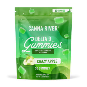 canna river d9 gummy crazy apple