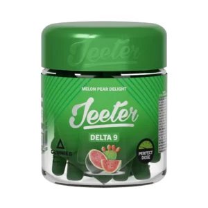 Jeeter Perfect Dose Gummies 300mg melon pear delight