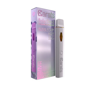 carats baller blend 3.5g disposable bubblegum haze