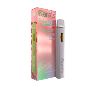 carats baller blend 3.5g disposable strawberry banana
