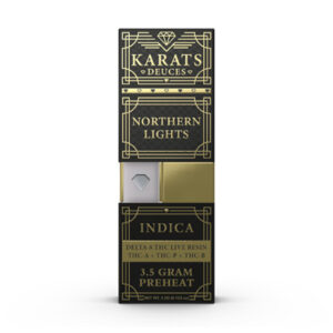 karats dueces 3.5g disposable northern lights