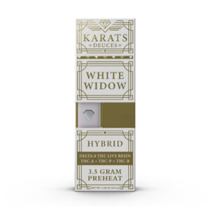 karats dueces 3.5g disposable white widow