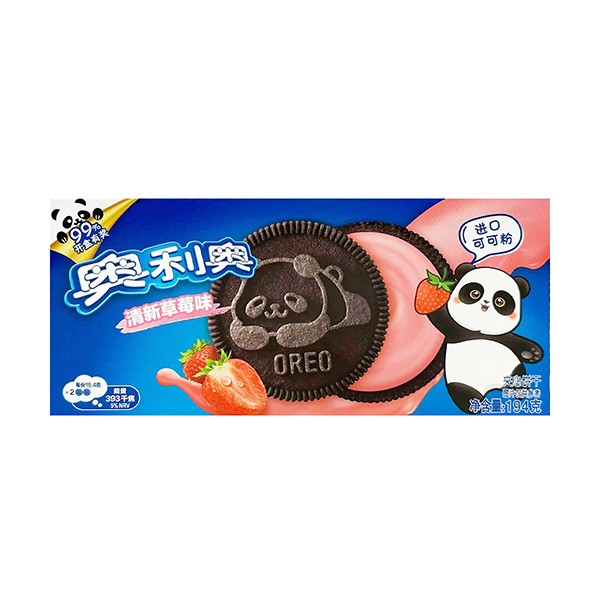 oreo cookies panda strawberry