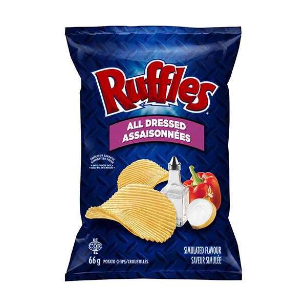 ruffles all dressed