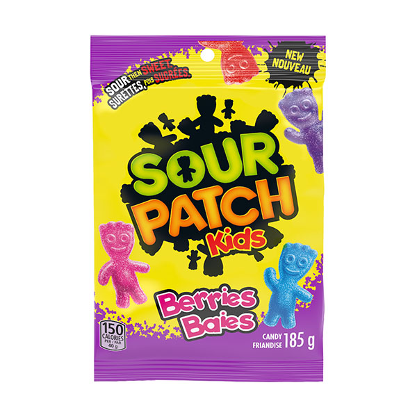 Exotic Sour Patch Kids Berries Baies 