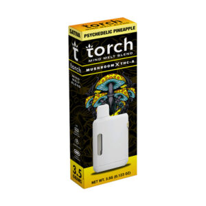 torch mind melt 35g black series mushrooms x thca disposable psychedelic pineapple
