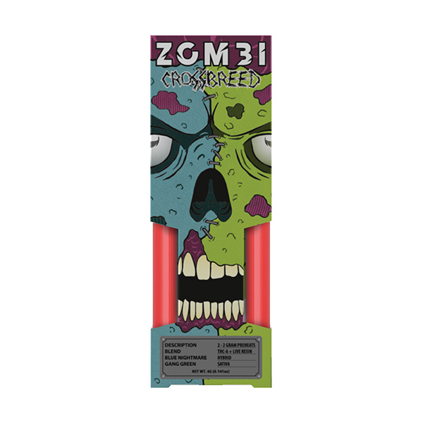 zombi-crossbreed-disposable-4g-blue-nightmare-gang-green zombi crossbreed disposable 4g blue nightmare gang green