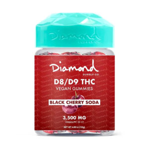 diamond supply co. gummies 3500mg black cherry soda
