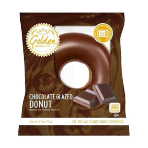 golden dough co chocolate glaze donut