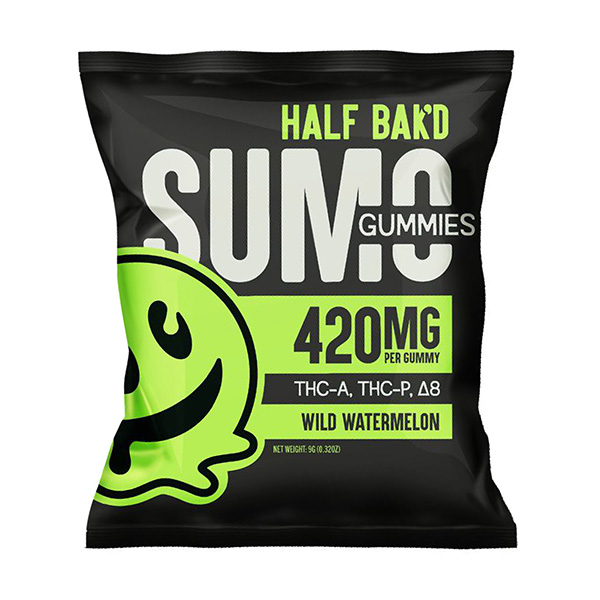 half bakd sumo gummies 420mg 2ct wild watermelon half bakd sumo gummies 420mg 2ct wild watermelon