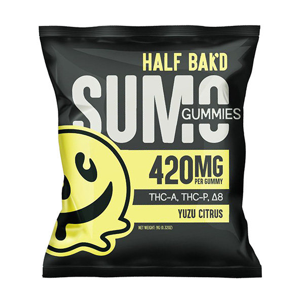 half bakd sumo gummies 420mg 2ct yuzu citrus half bakd sumo gummies 420mg 2ct yuzu citrus