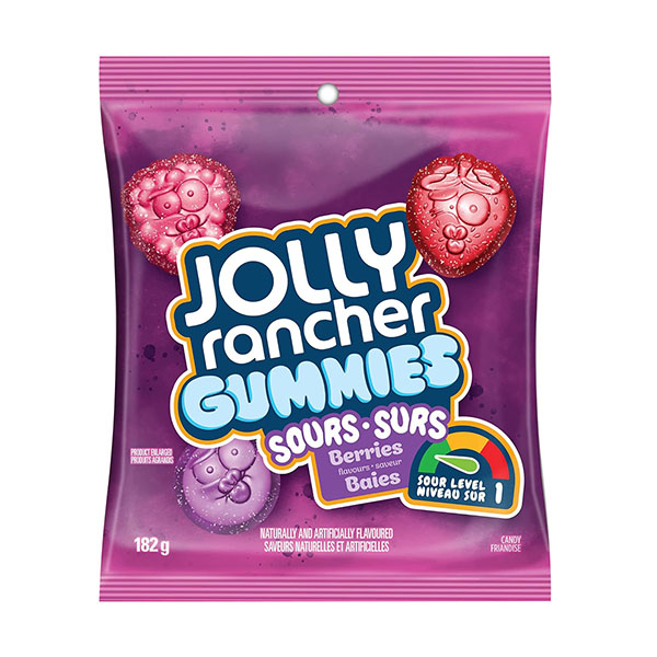 jolly rancher gummies sours berries