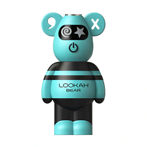 lookah bear 510 battery cyan