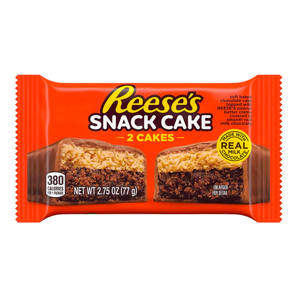 Exotic Reese's Crunchy Snack Cakes 