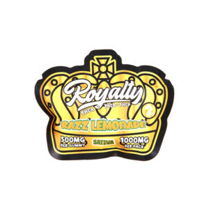 royalty thca 1000mg gummies razz lemonade