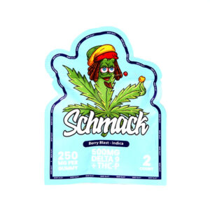 shmack 500mg gummies berry blast