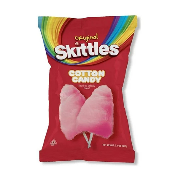 skittles cotton candy