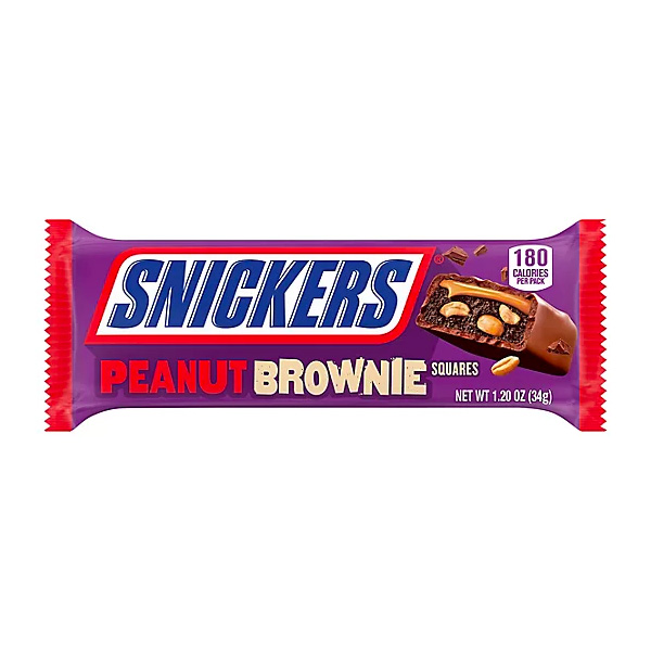 exotic snickers peanut brownie squares | 1.2oz