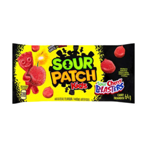 sour patch kids sour cherry blasters 64g