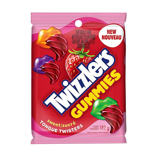 twizzlers gummies sweet