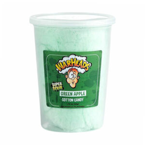 warheads cotton candy green apple
