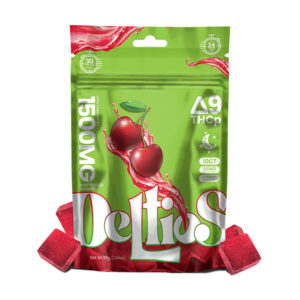 deltios d9 thcp 1500mg gummies indica cherry