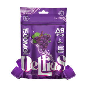 deltios d9 thcp 1500mg gummies indica grape