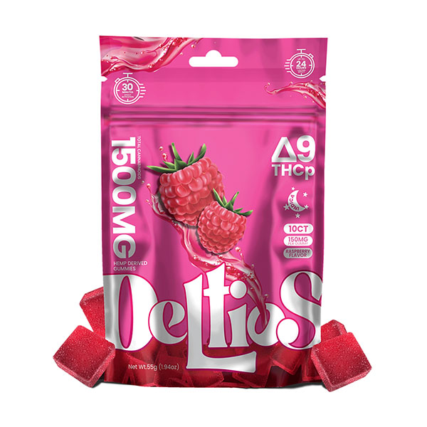 deltios d9 thcp 1500mg gummies indica raspberry
