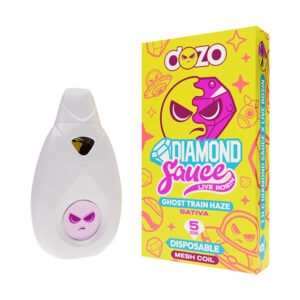 dozo diamond sauce 5g disposable ghost train haze