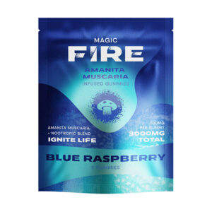 fire amanita muscaria gummies 3000mg blue raspberry