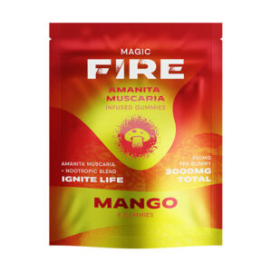 fire amanita muscaria gummies 3000mg mango