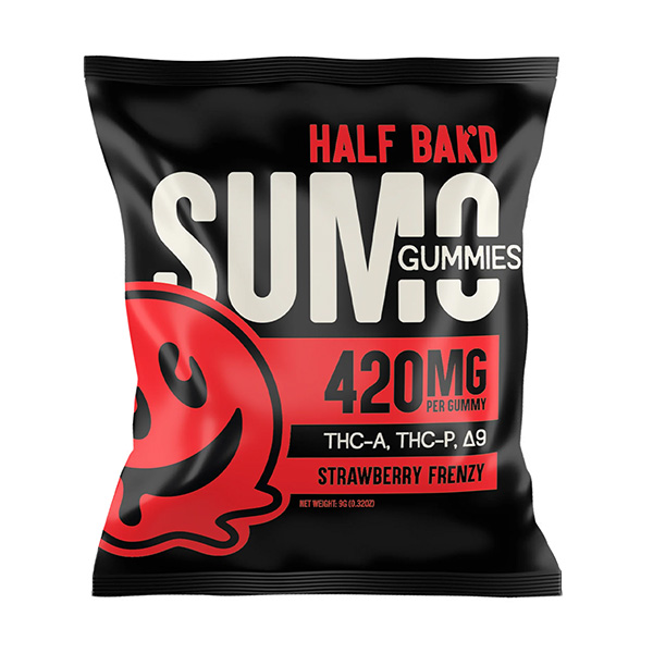 Half Bak'd D9 Sumo Gummies | 2 Count - Delta 8 Resellers