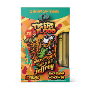 hixotic trap d out jeffrey 2g cartridge tigers blood