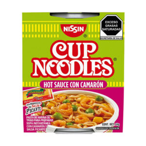 nissin cup noodles camaron hotsauce