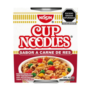 nissin cup noodles carne