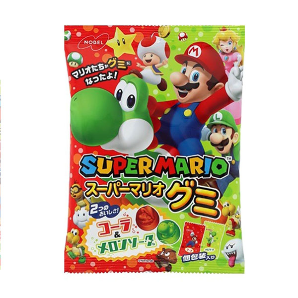 nobel gummies super mario cola soda