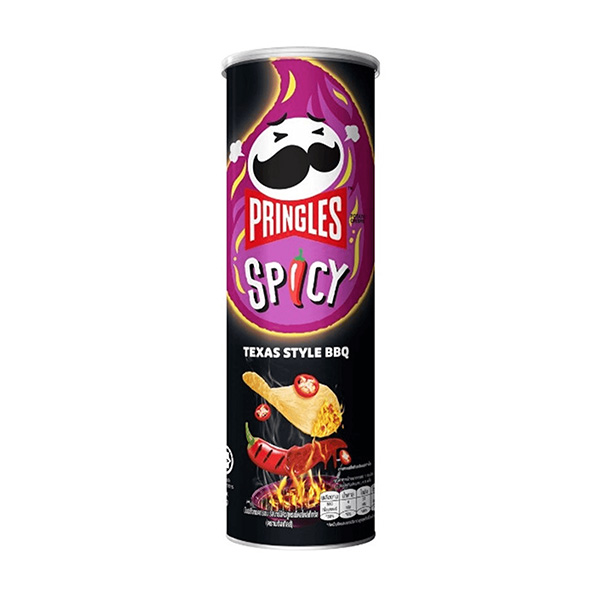 Exotic Spicy Pringles Texas Style BBQ | 97g | Delta 8 Resellers