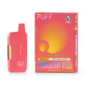 puff prism 3g disposable strawberry kush