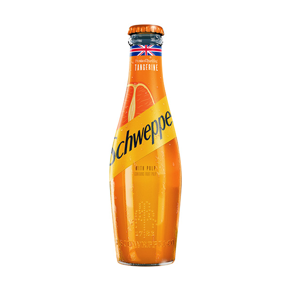 schweppes soda tangerine