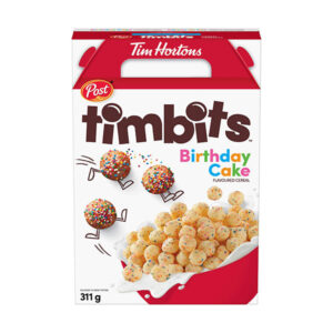 tim hortons timbits cereal birthday cake