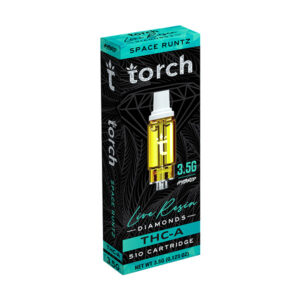 torch live resin diamonds 3.5g cartridge space runtz