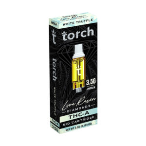 torch live resin diamonds 3.5g cartridge white truffle