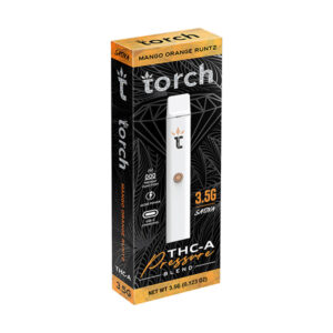 torch thca pressure 3.5g disposable mango orange runtz
