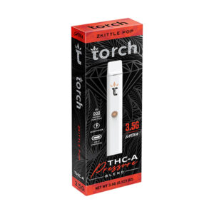 torch thca pressure 3.5g disposable zkittle pop