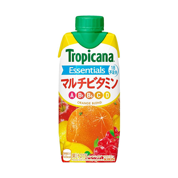 tropicana essentials orange blend