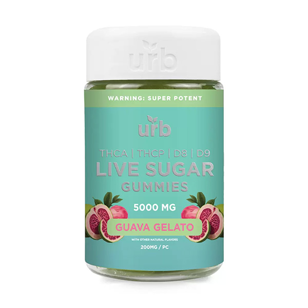 URB THCA Live Sugar Gummies | 5000mg - Delta 8 Resellers