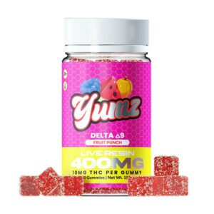 yumz d9 gummies 400mg fruit punch