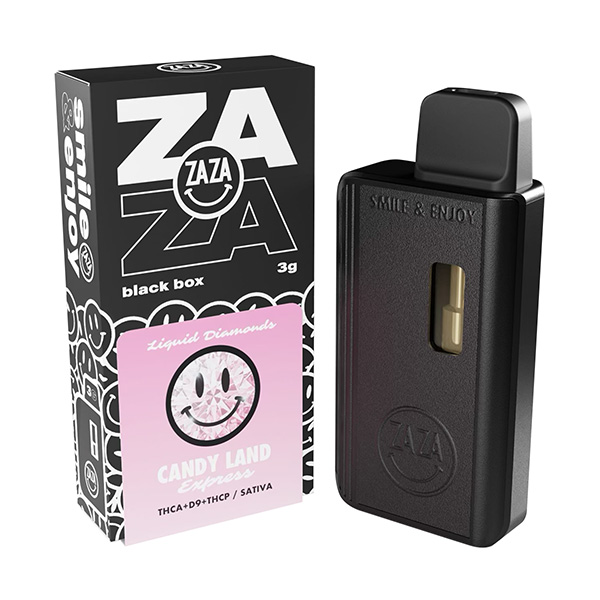 ZAZA Black Box Liquid Diamonds Disposable 3g Delta 8 Resellers