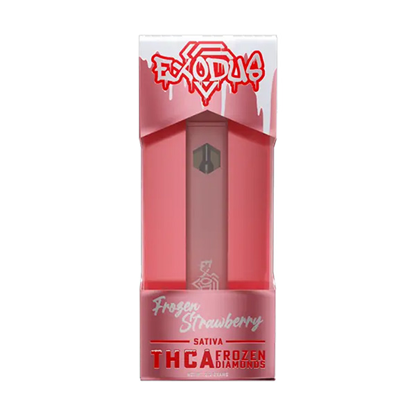 exodus frozen diamonds 2.2g disposable frozen strawberry