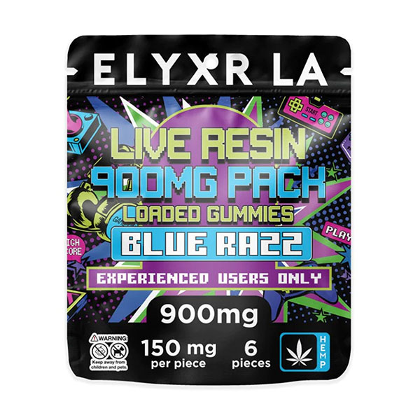 Elyxr Live Resin Loaded Gummies | 6 Pack